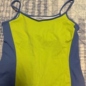 Wilson Blue and White Patterned Tank Top